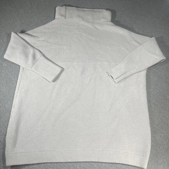 Free People Ottoman Slouchy Gray Turtleneck Sweater Woman's Medium RN: 66170 - Picture 5 of 7